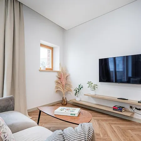 Cohost I Lovely W-balcony And Garage Prkg, By The River Walk Apartamento Vilnius